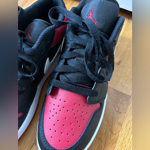 NWT Nike Air Jordan 1 Low GS Alternate Bred Toe / Big Boys 6.5 - Picture 3 of 6